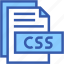 css, fromat, type, archive, file, and, folder 