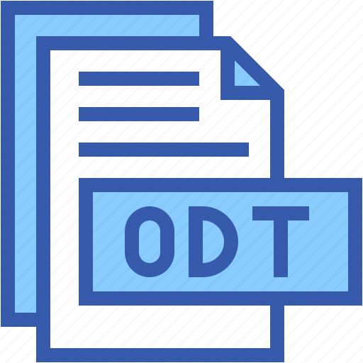 Odt, fromat, type, archive, file, and, folder icon - Download on Iconfinder