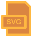 document, file, format, svg, type