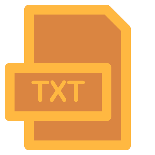 Document, file, format, txt, type icon - Free download