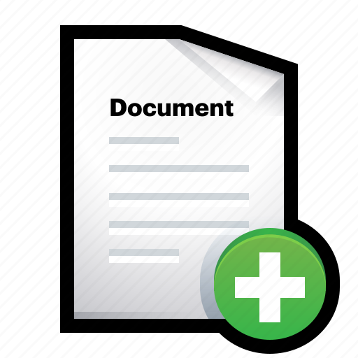 Document, new, add, create icon - Download on Iconfinder