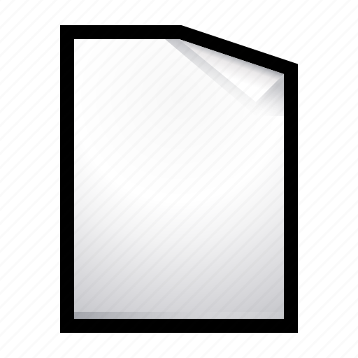 File, paper, blank, document icon - Download on Iconfinder