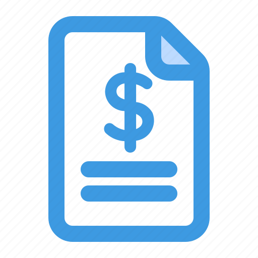 Payment, file, document, money, dollar, finance, bank icon - Download on Iconfinder