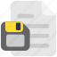 diskette, doc, document, file, floppy, page, paper 