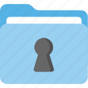 fast access folder, insecure folder, open file, password provided file, unlocked folder 