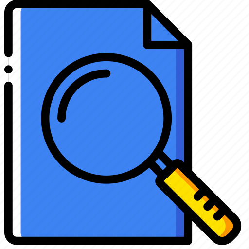 Document, file, folder, search, write icon - Download on Iconfinder