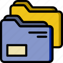 document, file, folder, write