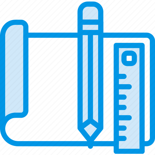 Document, drawing, file, folder, tools, write icon - Download on Iconfinder