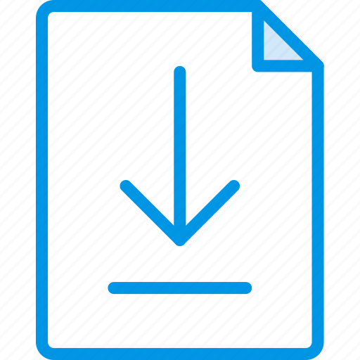 Document, download, file, folder, write icon - Download on Iconfinder