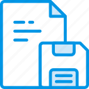 document, file, folder, save, write