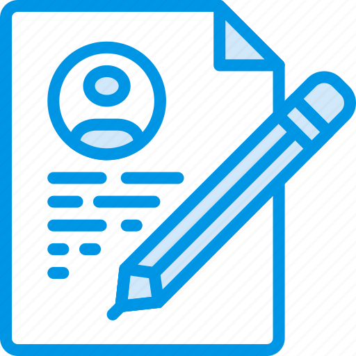 Document, file, folder, resumee, write icon - Download on Iconfinder