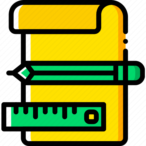 Document, drawing, file, folder, tools, write icon - Download on Iconfinder