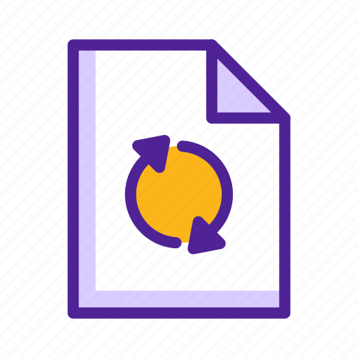 Data, document, file, paper, recycle icon - Download on Iconfinder