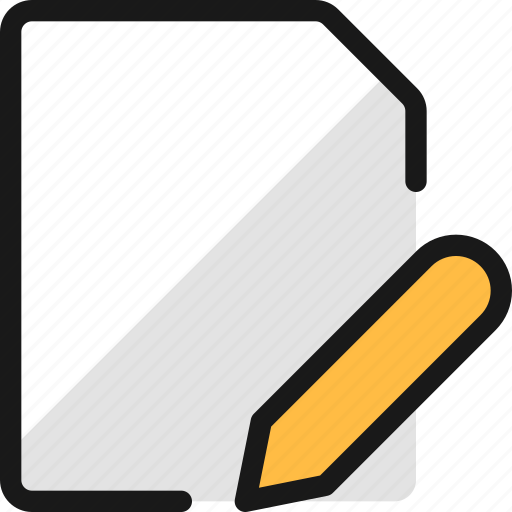 Common, file, edit icon - Download on Iconfinder