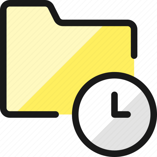 Folder, clock icon - Download on Iconfinder on Iconfinder