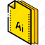 file, folder, illustrator, isometric 