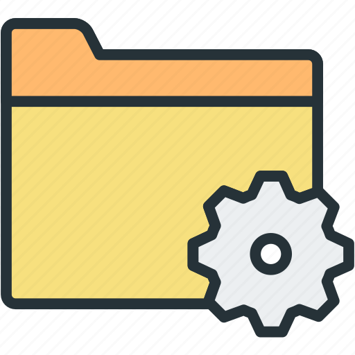Files, folder, settings icon - Download on Iconfinder