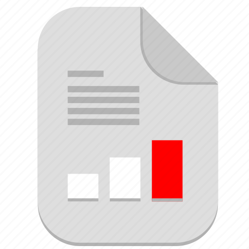 Article, bar, chart, document, file, report, text icon - Download on Iconfinder