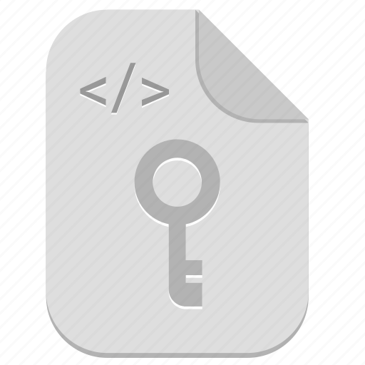 Code, document, file, key, programming icon - Download on Iconfinder