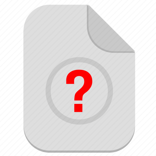 Document File Operation Question Unknown Icon Download On Iconfinder