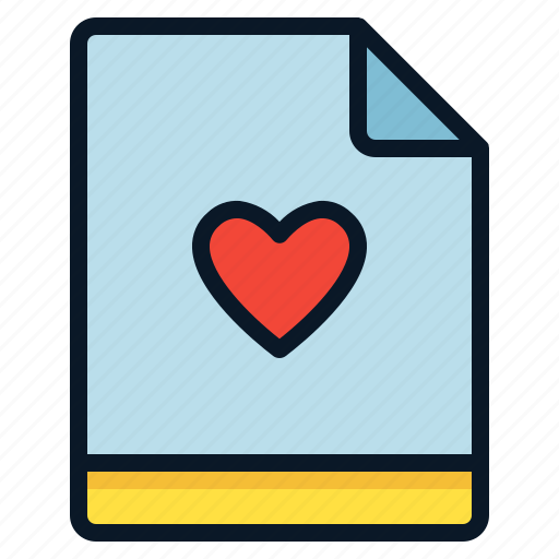 Favorite, file, like, love icon - Download on Iconfinder