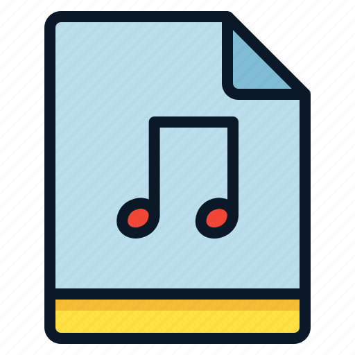 File, music, note, sound icon - Download on Iconfinder