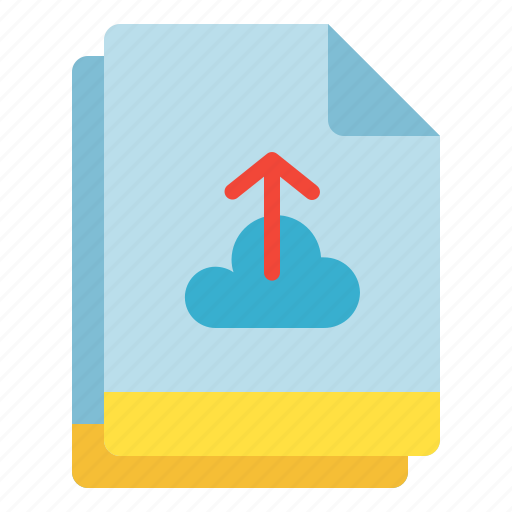 Backup, cloud, file, multiple, upload icon - Download on Iconfinder