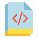 code, file, multiple, programming, script