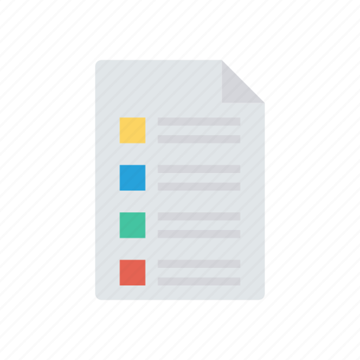 Checklist, file, page, paper icon - Download on Iconfinder