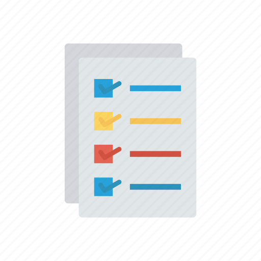 Checklist, survey, tasklist, ticks icon - Download on Iconfinder