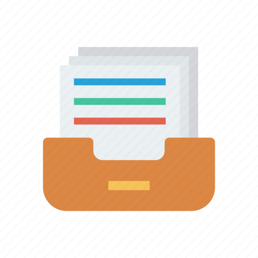 Archive, drawer, files, record icon - Download on Iconfinder