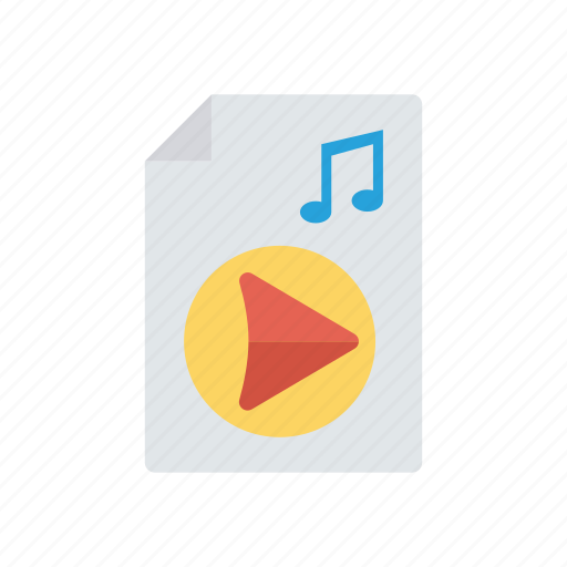 File, music, song, video icon - Download on Iconfinder