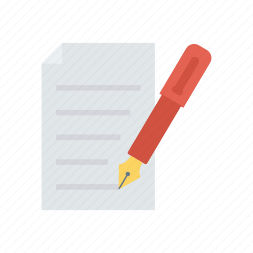 Contract, edit, page, write icon - Download on Iconfinder