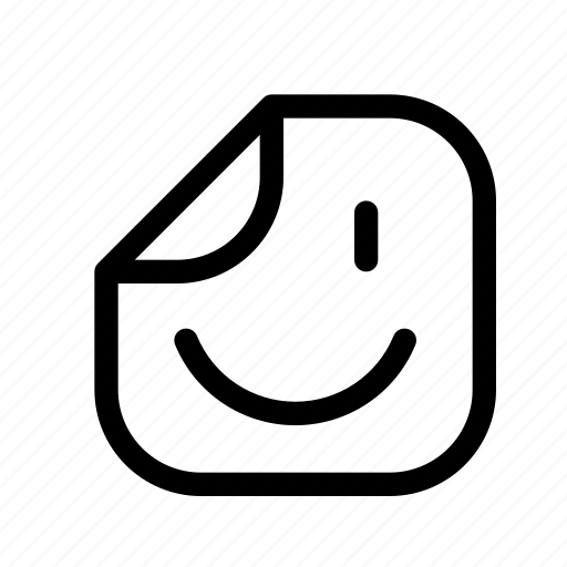 Emoji, gif, media, meme, reaction, social, sticker icon - Download on Iconfinder