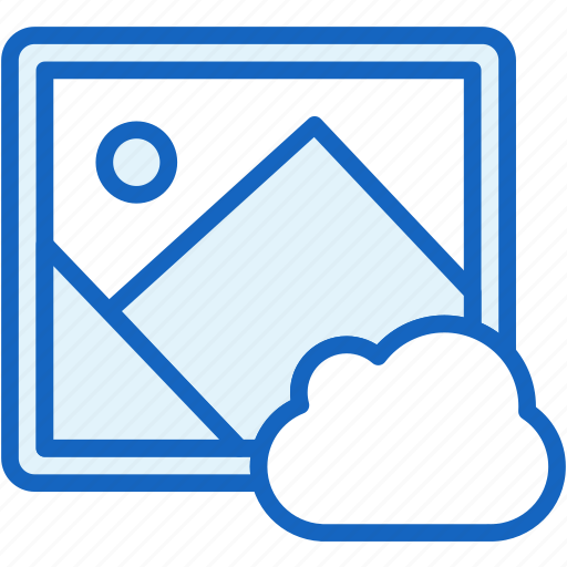 Cloud, files, image, picture icon - Download on Iconfinder