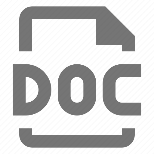 Doc, file, extension, format, document, paper, sheet icon - Download on Iconfinder