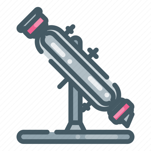 Condenser, liebe, laboratory, chemistry, flask, tube, science icon - Download on Iconfinder