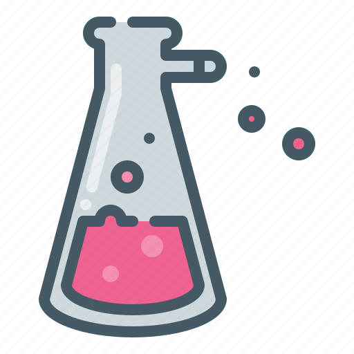 Filter, flask, laboratory, chemistry, science, experiment icon - Download on Iconfinder
