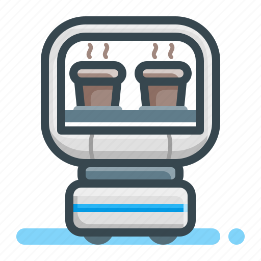 Robotic, assistant, coffee, untact icon - Download on Iconfinder