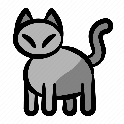 Black cat, cat, bad luck, unlucky, myth, animal, mammal icon - Download on Iconfinder