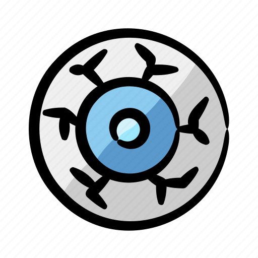 Eye, watcher, scout, evil, eyeball, myth, halloween icon - Download on Iconfinder