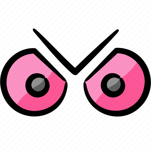 Eyes, evil, watch, look, antagonist, fierce, grumpy icon - Download on Iconfinder