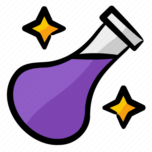 Bottle, magic potion, magic, potion, fluid, liquid, halloween icon - Download on Iconfinder