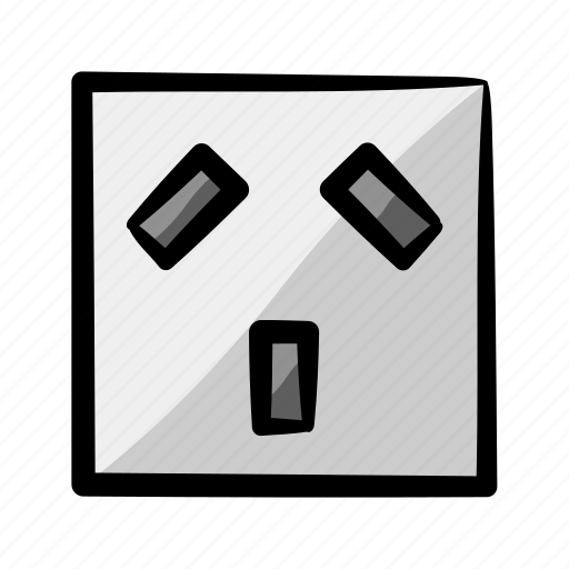 Outlet, socket, electrical, electric, electricity, power, voltage icon - Download on Iconfinder