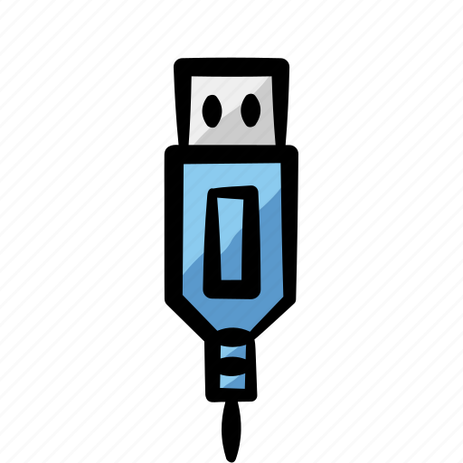 Usb, type-a, connector, connectivity, 3.0, data, transfer icon - Download on Iconfinder
