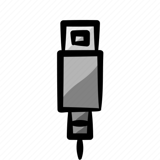 Usb, type a, connector, 2.0, mini, data, transfer icon - Download on Iconfinder