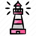 lighthouse, building, ​navigation, safety, beacon, maritime
