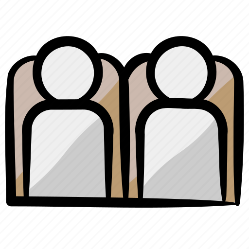 Passengers, people, sit down, sit, lean, transportation icon - Download on Iconfinder