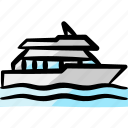 ship, yacht, boat, shipyard, traveling, vehicle
