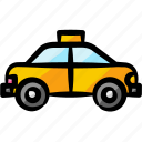 taxi, traveling, trip, vehicle, transportation, traffic